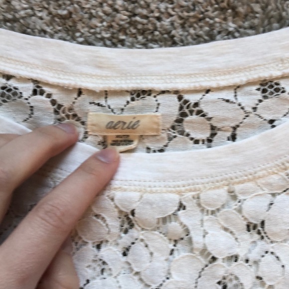 Aerie Lace Shirt - Picture 3 of 4